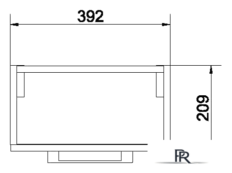  Cersanit Melar тумба под умывальник Como 40 [S614-008] - Изображение №4 — Интернет-магазин ПроЗаказ