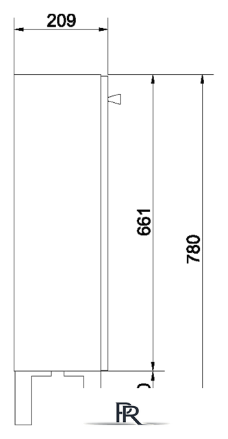  Cersanit Melar тумба под умывальник Como 40 [S614-008] - Изображение №3 — Интернет-магазин ПроЗаказ