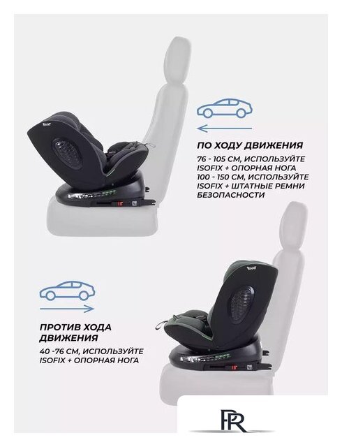 Детское автокресло Rant Helix Isofix AY819 (серый) - Изображение №5 — Интернет-магазин ПроЗаказ