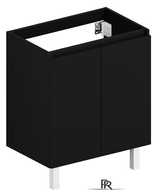  ЗОВ Тумба под умывальник Монови 80 M80LG0LGS (напольная/антрацит) - Изображение №1 — Интернет-магазин ПроЗаказ