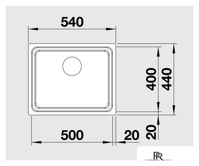 Кухонная мойка Blanco Etagon 500-IF [521840] - Изображение №2 — Интернет-магазин ПроЗаказ