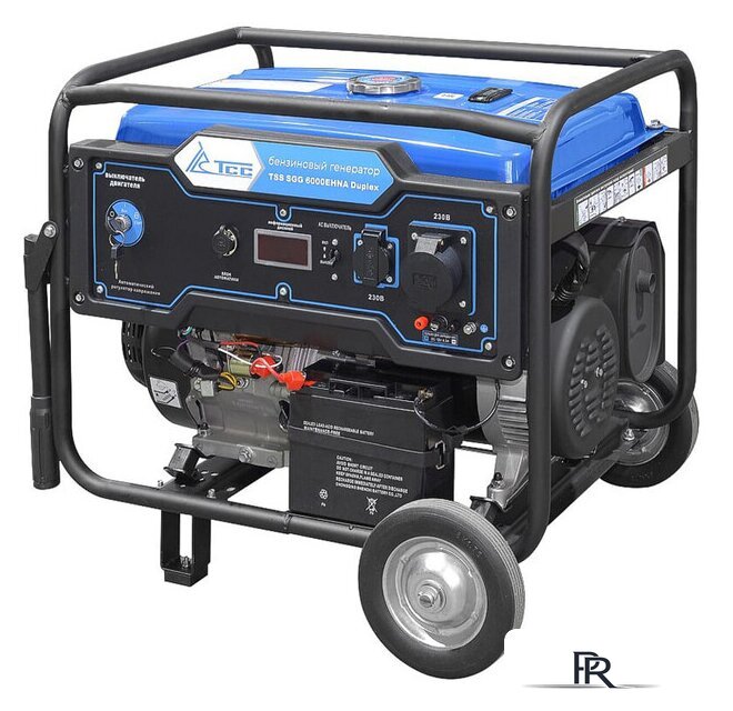 Бензиновый генератор ТСС SGG 6000EHNA Duplex - Изображение №1 — Интернет-магазин ПроЗаказ