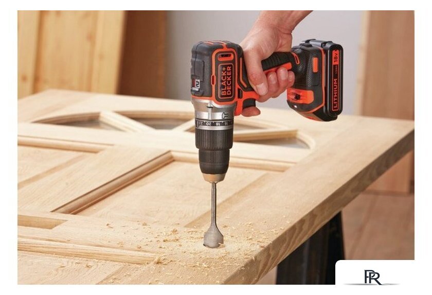 Ударная дрель-шуруповерт Black & Decker BL188N (без АКБ) - Изображение №2 — Интернет-магазин ПроЗаказ