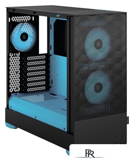 Корпус Fractal Design Pop Air RGB Cyan Core TG Clear Tint FD-C-POR1A-02 - Изображение №7 — Интернет-магазин ПроЗаказ