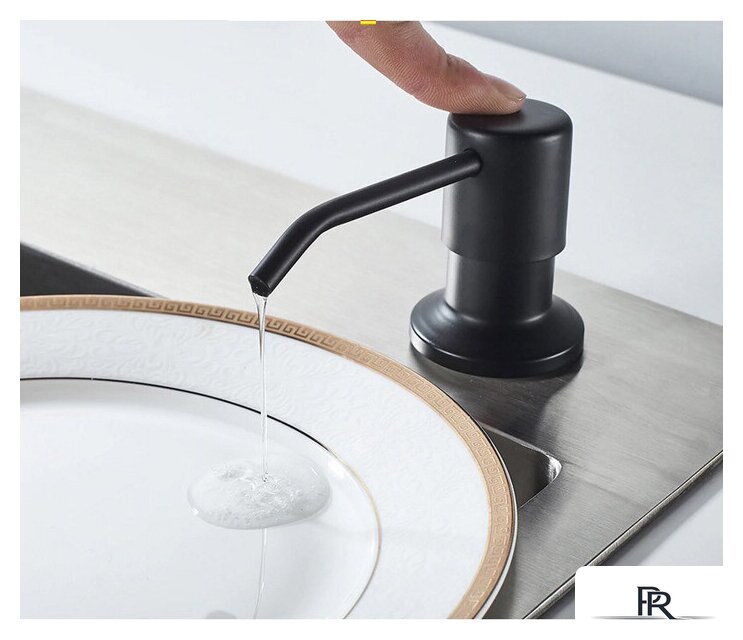 Кухонная мойка БелЭворс Vega L + смеситель W74004-2 + дозатор L405F (черный) - Изображение №8 — Интернет-магазин ПроЗаказ