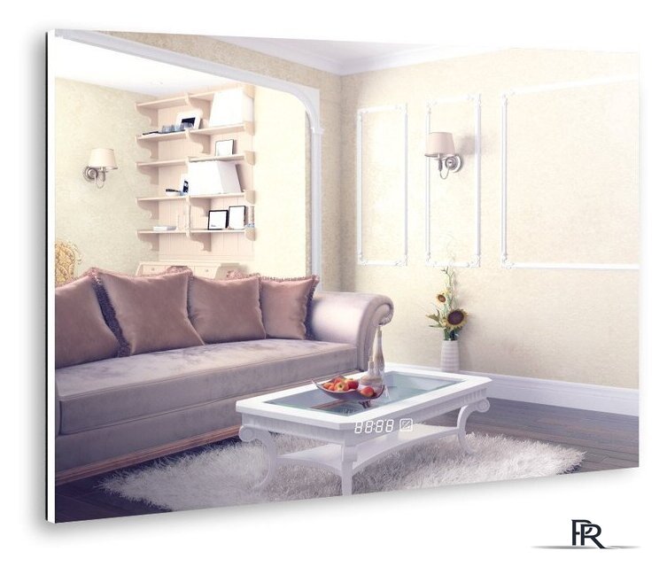  Silver Mirrors Зеркало Алмина 80x60 LED-00002326 - Изображение №2 — Интернет-магазин ПроЗаказ