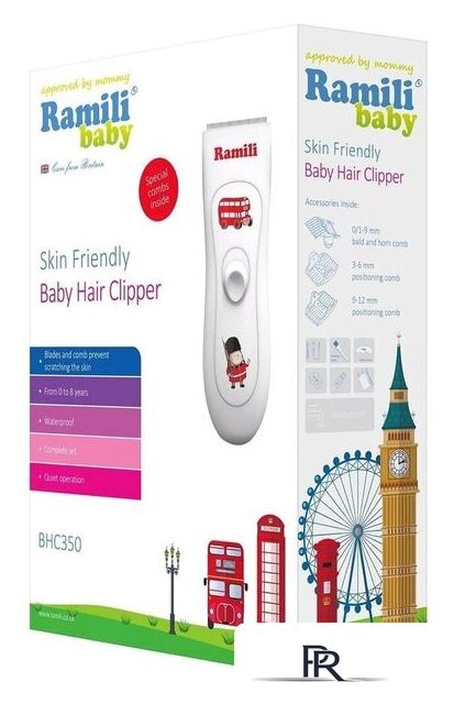 Машинка для стрижки волос Ramili Baby Hair Clipper BHC350 - Изображение №4 — Интернет-магазин ПроЗаказ