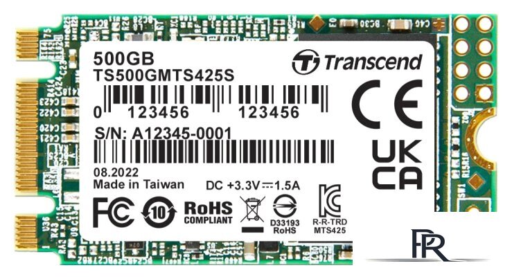 SSD Transcend 425S 500GB TS500GMTS425S - Изображение №1 — Интернет-магазин ПроЗаказ