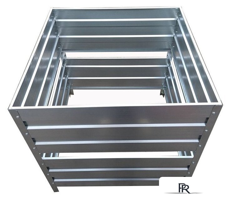 Компостер Формула качества Оцинкованный без крышки 1000x1500x1000 (неокрашенный) - Изображение №1 — Интернет-магазин ПроЗаказ