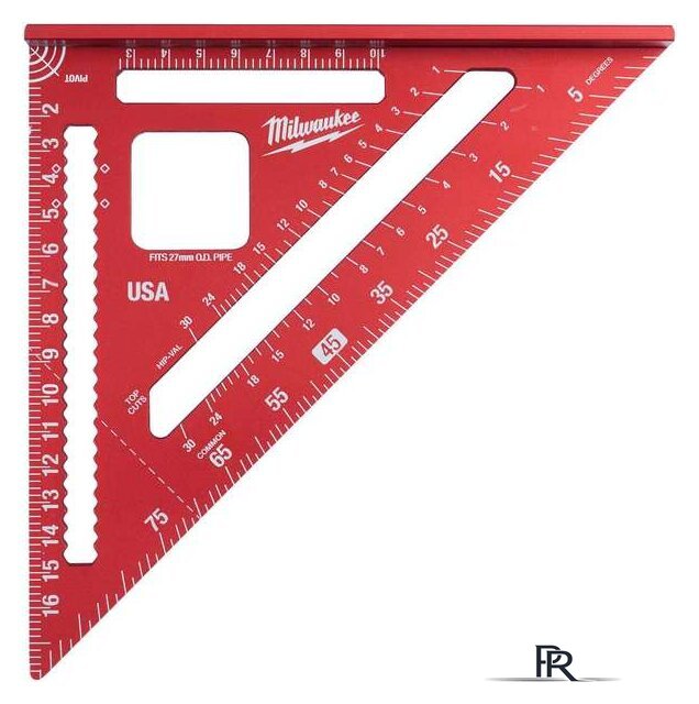 Угольник Milwaukee Угольник Milwaukee 4932472124 - Изображение №1 — Интернет-магазин ПроЗаказ
