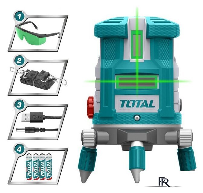 Лазерный нивелир Total TLL305205 - Изображение №1 — Интернет-магазин ПроЗаказ