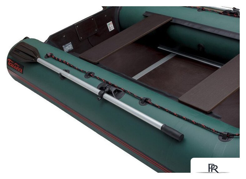 Моторно-гребная лодка Leader Boats Тайга-340 киль 0062872 (зеленый) - Изображение №8 — Интернет-магазин ПроЗаказ