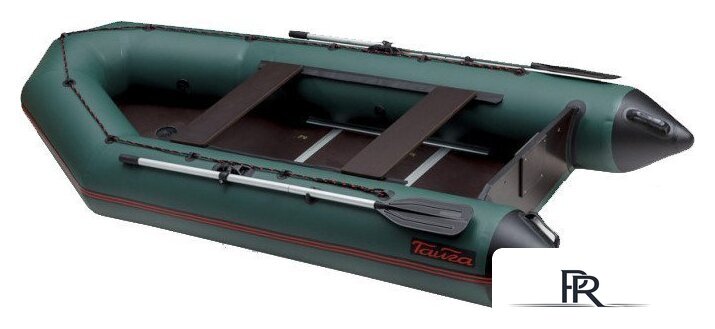 Моторно-гребная лодка Leader Boats Тайга-340 киль 0062872 (зеленый) - Изображение №3 — Интернет-магазин ПроЗаказ