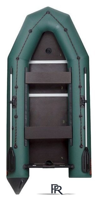 Моторно-гребная лодка Leader Boats Тайга-340 киль 0062872 (зеленый) - Изображение №1 — Интернет-магазин ПроЗаказ