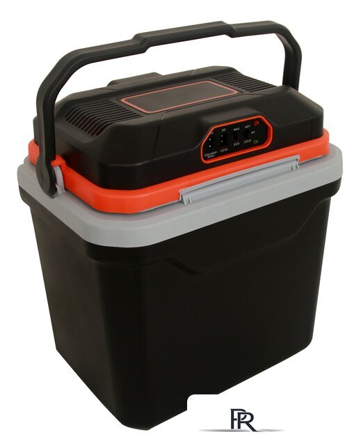 Термоэлектрический автохолодильник Miru MCW24E+ 24л (черный/оранжевый) - Изображение №1 — Интернет-магазин ПроЗаказ