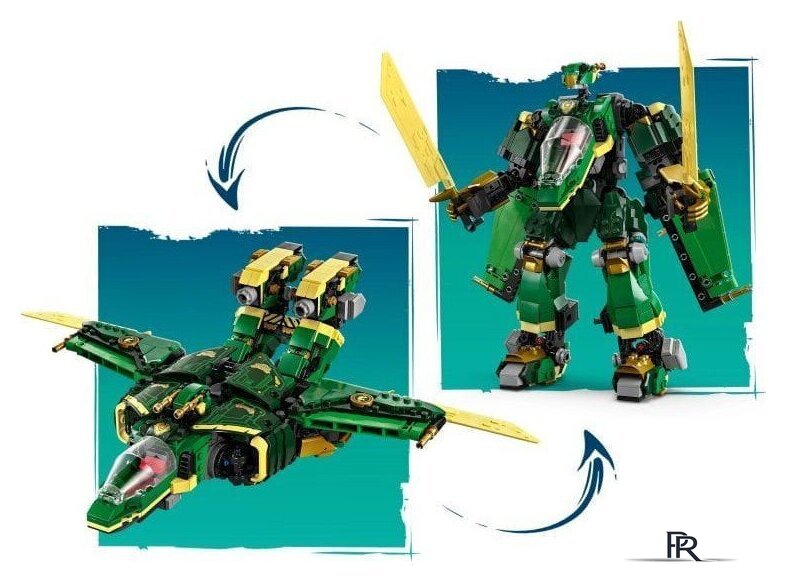 Конструктор LEGO Ninjago 71845 Реактивный мех Ллойда - Изображение №5 — Интернет-магазин ПроЗаказ