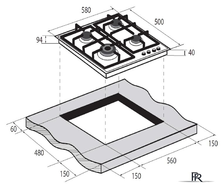 Варочная панель ZUGEL ZGH601X - Изображение №11 — Интернет-магазин ПроЗаказ
