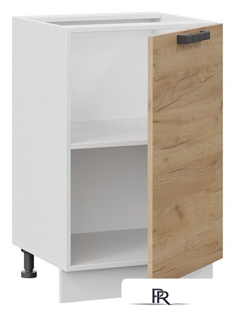 Шкаф напольный Трия Детройт 1Н5 (белый/дуб крафт золотой) - Изображение №5 — Интернет-магазин ПроЗаказ