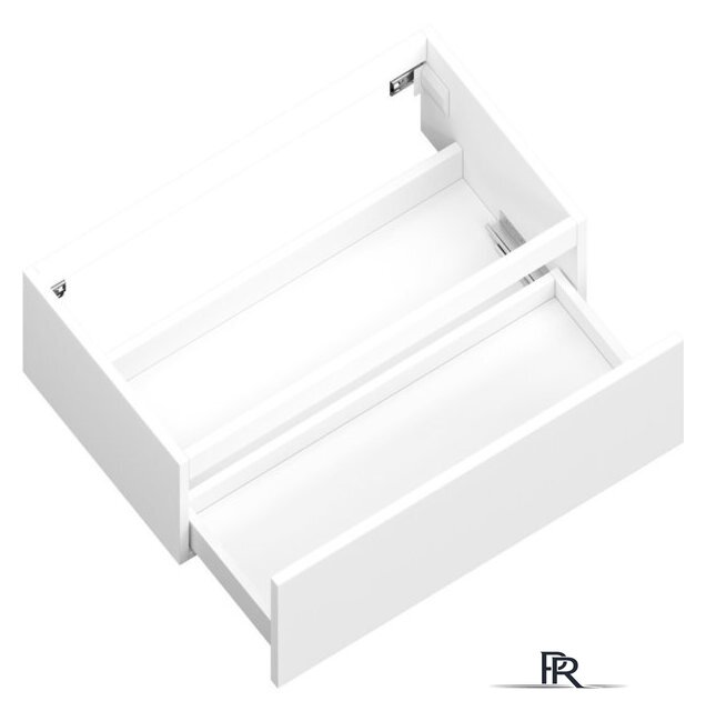  ЗОВ Тумба под умывальник Кито 40 K40LW0MWMC-LDSPWС0 (белый матовый) - Изображение №3 — Интернет-магазин ПроЗаказ