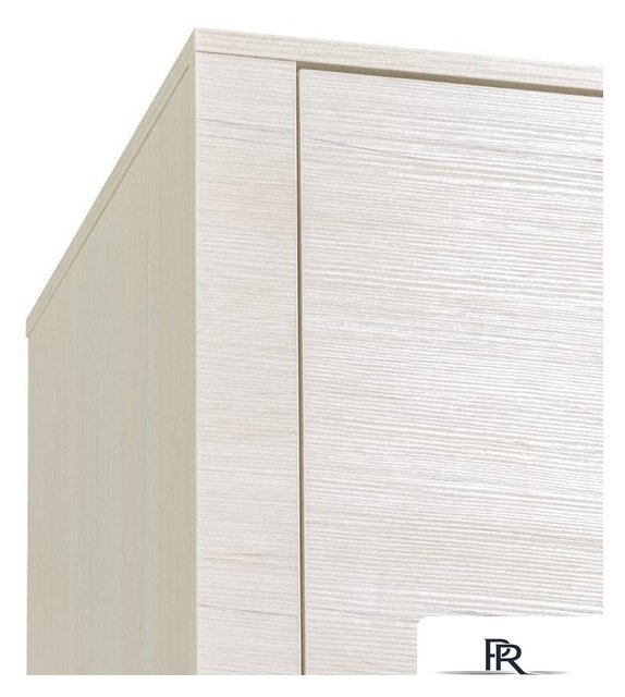 Шкаф распашной Рэйгрупп Bromo 02.02 ДЗ 90x198x55 ШР 02.02 BR (дуб бордолайт) - Изображение №3 — Интернет-магазин ПроЗаказ