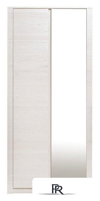 Шкаф распашной Рэйгрупп Bromo 02.02 ДЗ 90x198x55 ШР 02.02 BR (дуб бордолайт) - Изображение №2 — Интернет-магазин ПроЗаказ