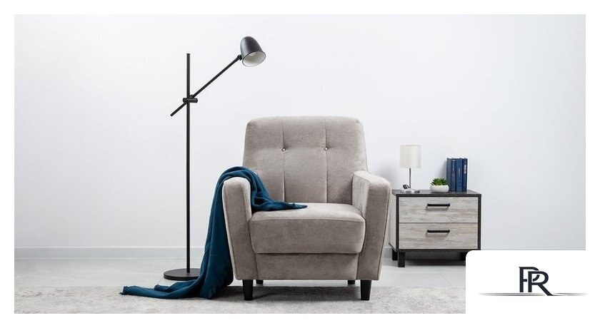 Интерьерное кресло Нижегородмебель Арно ТК 563 (серый жемчуг) - Изображение №9 — Интернет-магазин ПроЗаказ