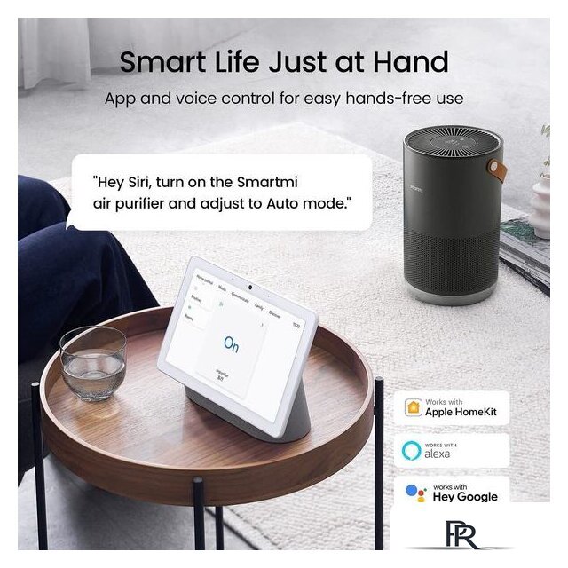 Очиститель воздуха SmartMi Air Purifier P1 ZMKQJHQP11 (международная версия, темно-серый) - Изображение №6 — Интернет-магазин ПроЗаказ