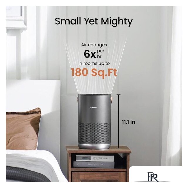 Очиститель воздуха SmartMi Air Purifier P1 ZMKQJHQP11 (международная версия, темно-серый) - Изображение №2 — Интернет-магазин ПроЗаказ
