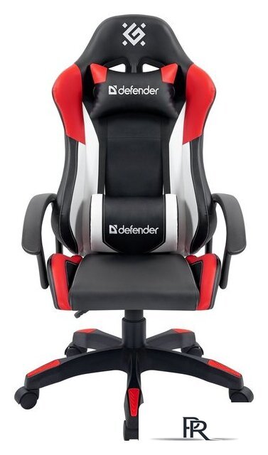 Игровое (геймерское) кресло Defender Crater (черный/белый/красный) - Изображение №3 — Интернет-магазин ПроЗаказ