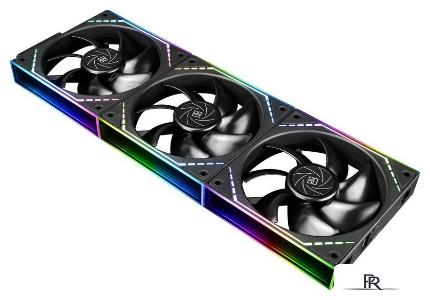 Комплект вентиляторов для корпуса Thermalright TL-M12Q X3 (черный) - Изображение №1 — Интернет-магазин ПроЗаказ