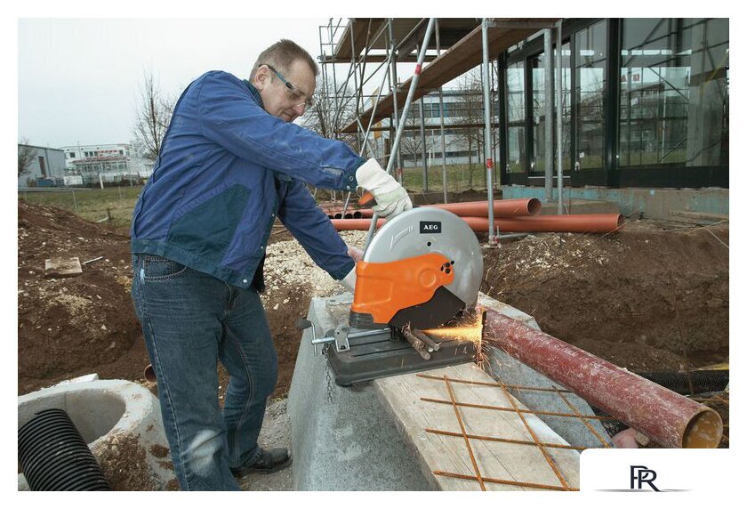 Монтажная (отрезная) пила AEG Powertools SMT 355 - Изображение №6 — Интернет-магазин ПроЗаказ