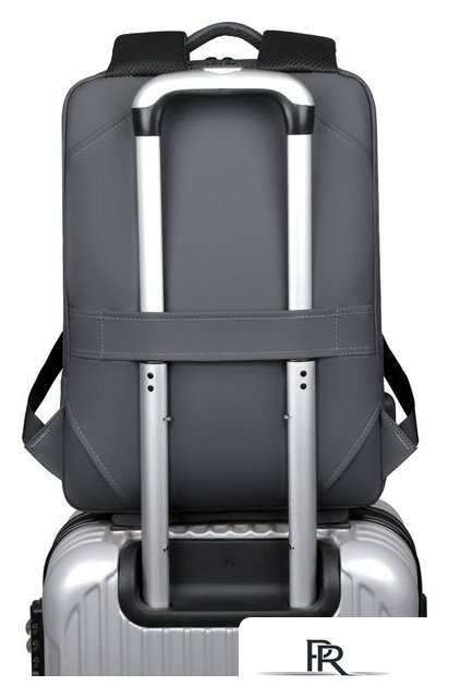 Городской рюкзак Miru Emotion 15.6 (серый) - Изображение №10 — Интернет-магазин ПроЗаказ