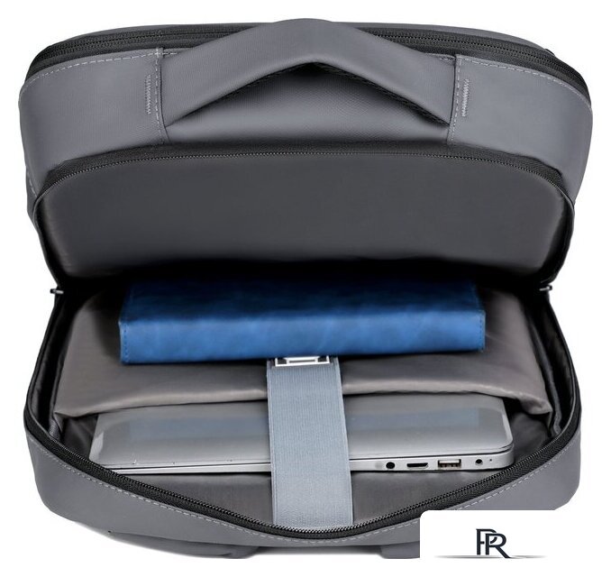 Городской рюкзак Miru Emotion 15.6 (серый) - Изображение №8 — Интернет-магазин ПроЗаказ