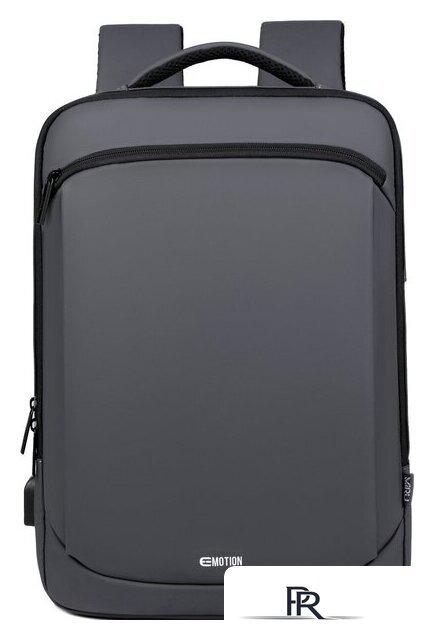Городской рюкзак Miru Emotion 15.6 (серый) - Изображение №1 — Интернет-магазин ПроЗаказ