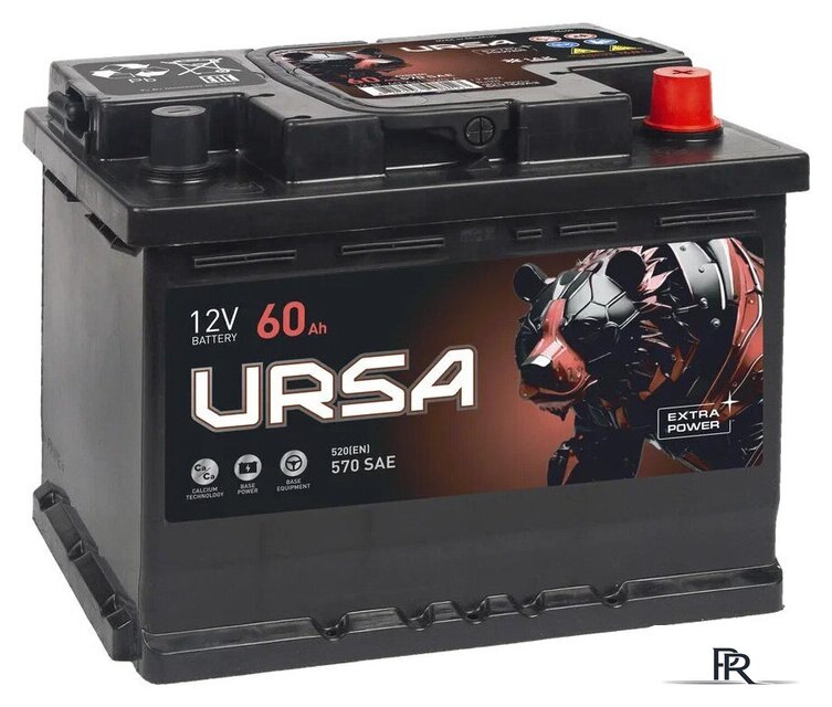 Автомобильный аккумулятор Ursa Extra Power 6СТ R+ (60 А·ч) - Изображение №1 — Интернет-магазин ПроЗаказ