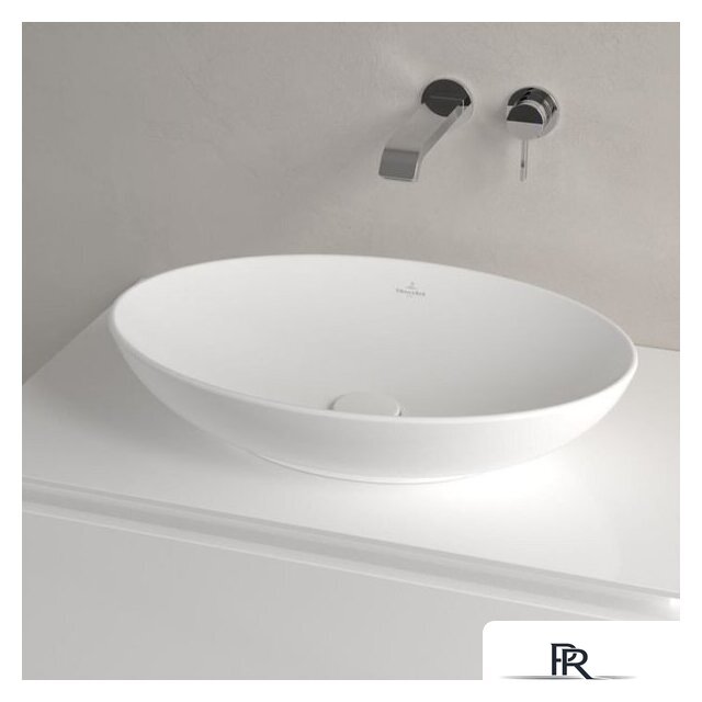 Умывальник Villeroy & Boch Loop&Friends Stone White 4A4700RW - Изображение №3 — Интернет-магазин ПроЗаказ