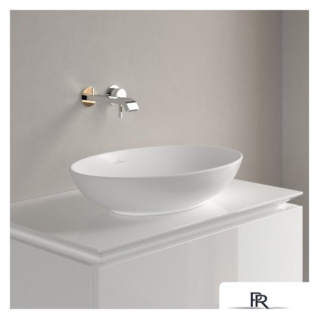 Умывальник Villeroy & Boch Loop&Friends Stone White 4A4700RW - Изображение №2 — Интернет-магазин ПроЗаказ