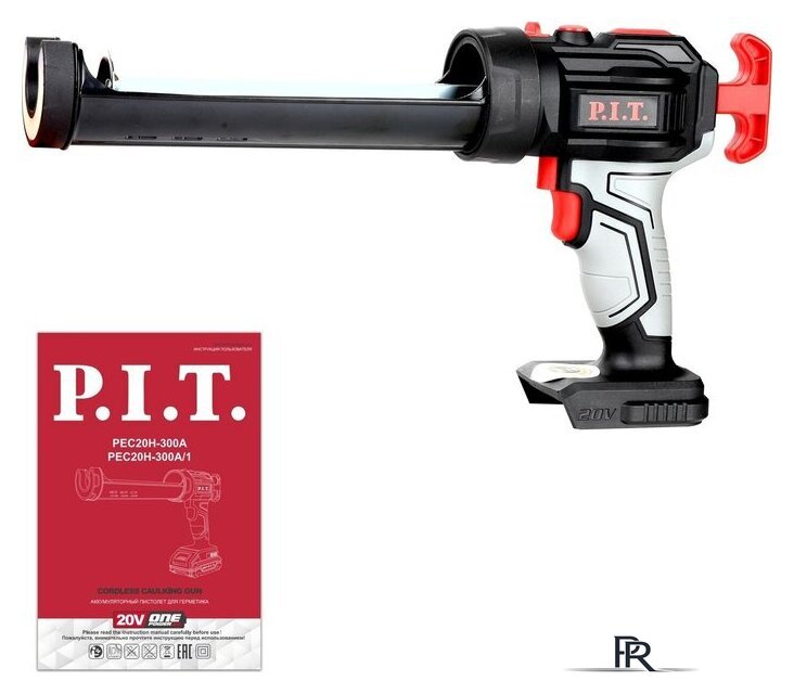 Пистолет для герметика P.I.T. PEC20H-300A Solo (без АКБ) - Изображение №3 — Интернет-магазин ПроЗаказ