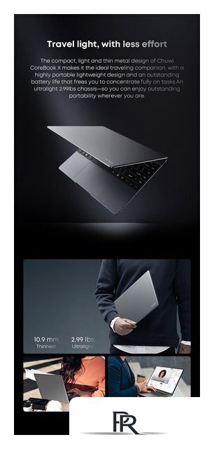 Ноутбук Chuwi CoreBook X 2023 CWI570-521E5N1HDMHX - Изображение №16 — Интернет-магазин ПроЗаказ