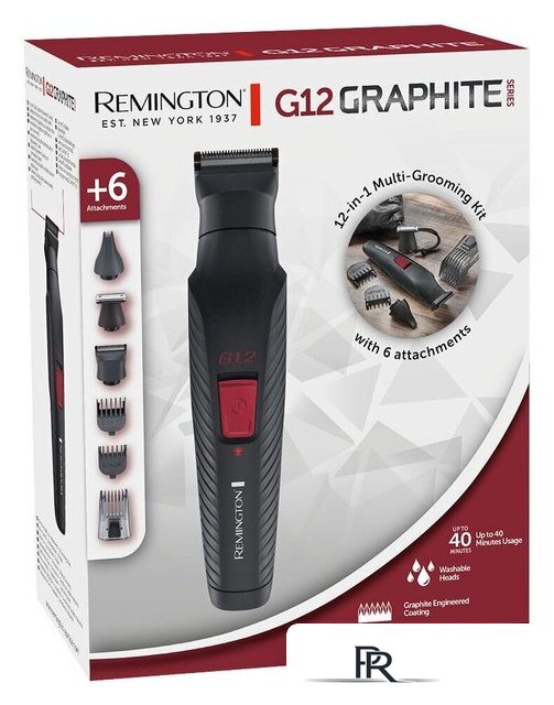 Триммер для бороды и усов Remington Graphite PG2120 - Изображение №7 — Интернет-магазин ПроЗаказ