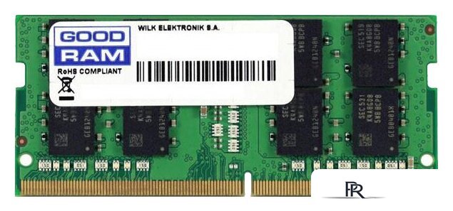 Оперативная память GOODRAM 8GB DDR4 SODIMM PC4-19200 GR2400S464L17S/8G - Изображение №1 — Интернет-магазин ПроЗаказ