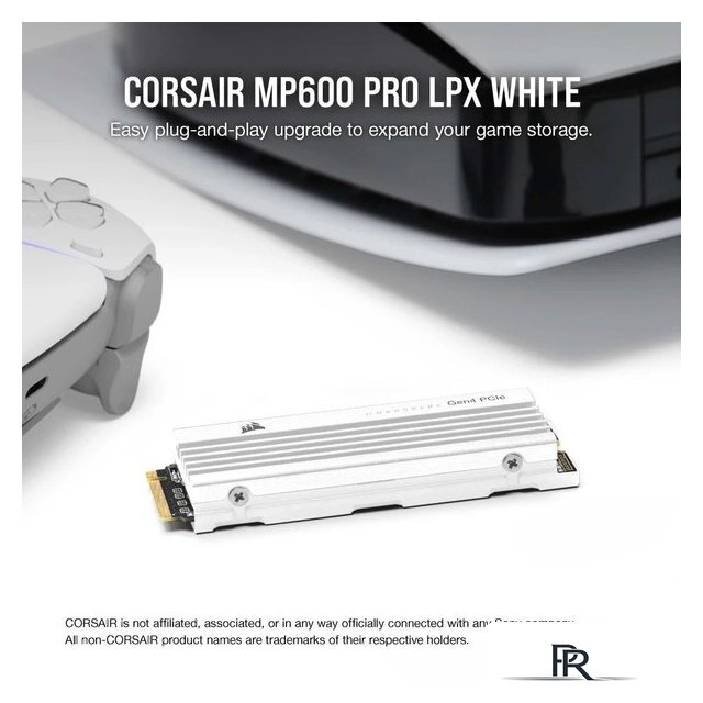SSD Corsair MP600 Pro LPX 2TB CSSD-F2000GBMP600PLPW - Изображение №2 — Интернет-магазин ПроЗаказ