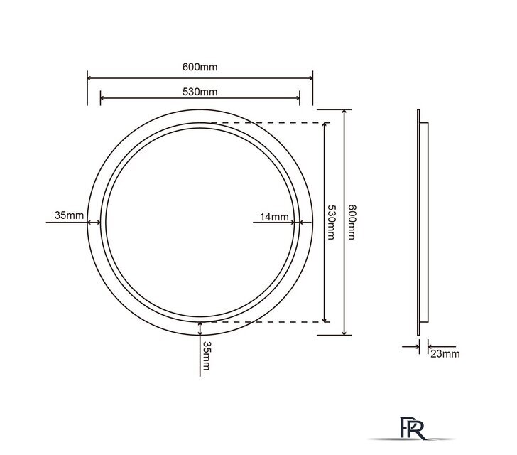  Roxen Зеркало Brimen 510195-60 60х60 - Изображение №10 — Интернет-магазин ПроЗаказ