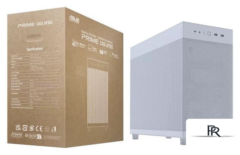 Корпус ASUS Prime AP303 Mesh Panel (белый) - Изображение №11 — Интернет-магазин ПроЗаказ