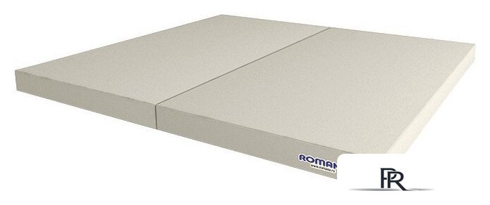 Cпортивный мат Romana 5.013.06 (голубой/желтый) - Изображение №1 — Интернет-магазин ПроЗаказ