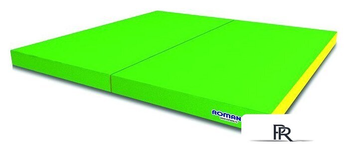 Cпортивный мат Romana 5.013.06 (голубой/желтый) - Изображение №6 — Интернет-магазин ПроЗаказ