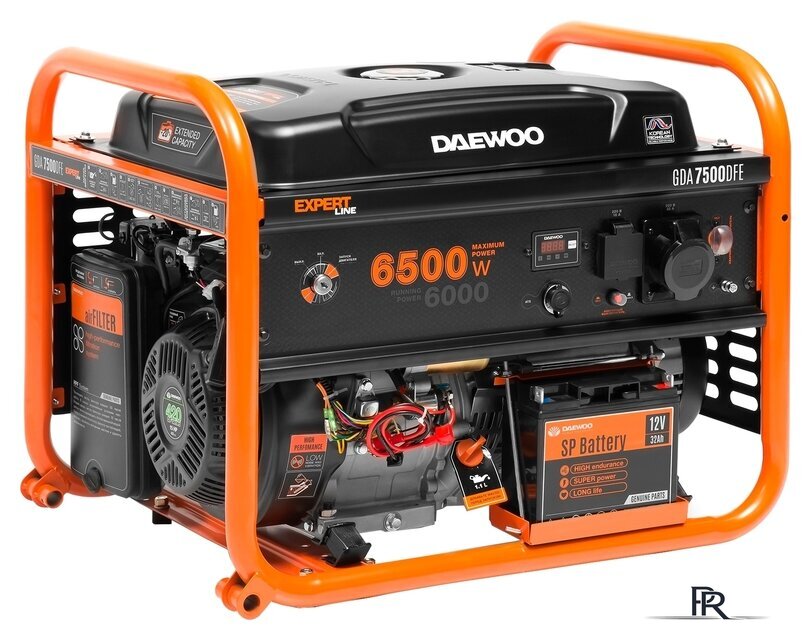 Бензиновый генератор Daewoo Power GDA 7500DFE - Изображение №1 — Интернет-магазин ПроЗаказ