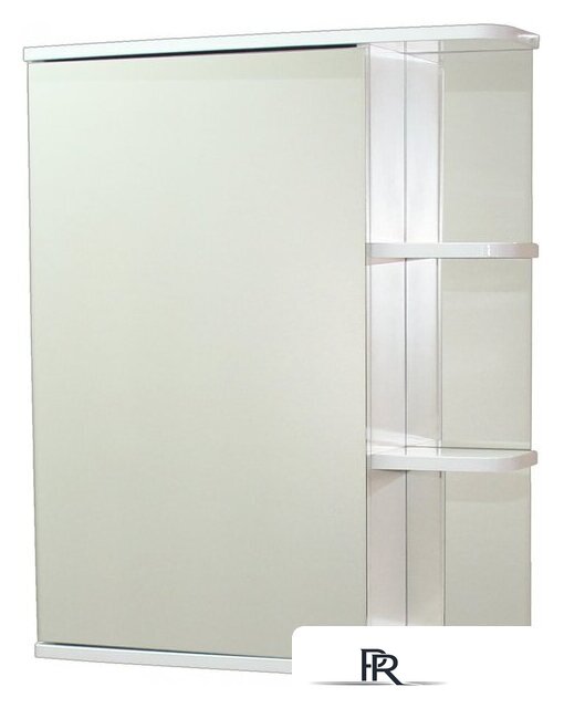  СанитаМебель Шкаф с зеркалом Камелия-09.55 (левый, белый) - Изображение №1 — Интернет-магазин ПроЗаказ