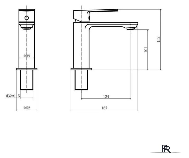 Смеситель Fashun A1083-33 - Изображение №3 — Интернет-магазин ПроЗаказ