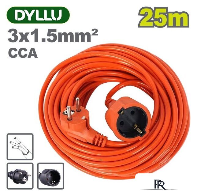 Удлинитель Dyllu DTEJAG06 (25 м) - Изображение №1 — Интернет-магазин ПроЗаказ